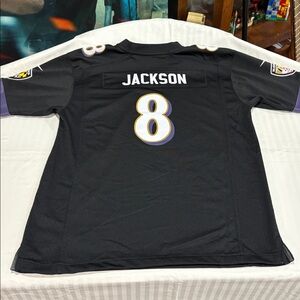 Baltimore Ravens Lamar Jackson #8 Nike On Field Jersey Youth XL